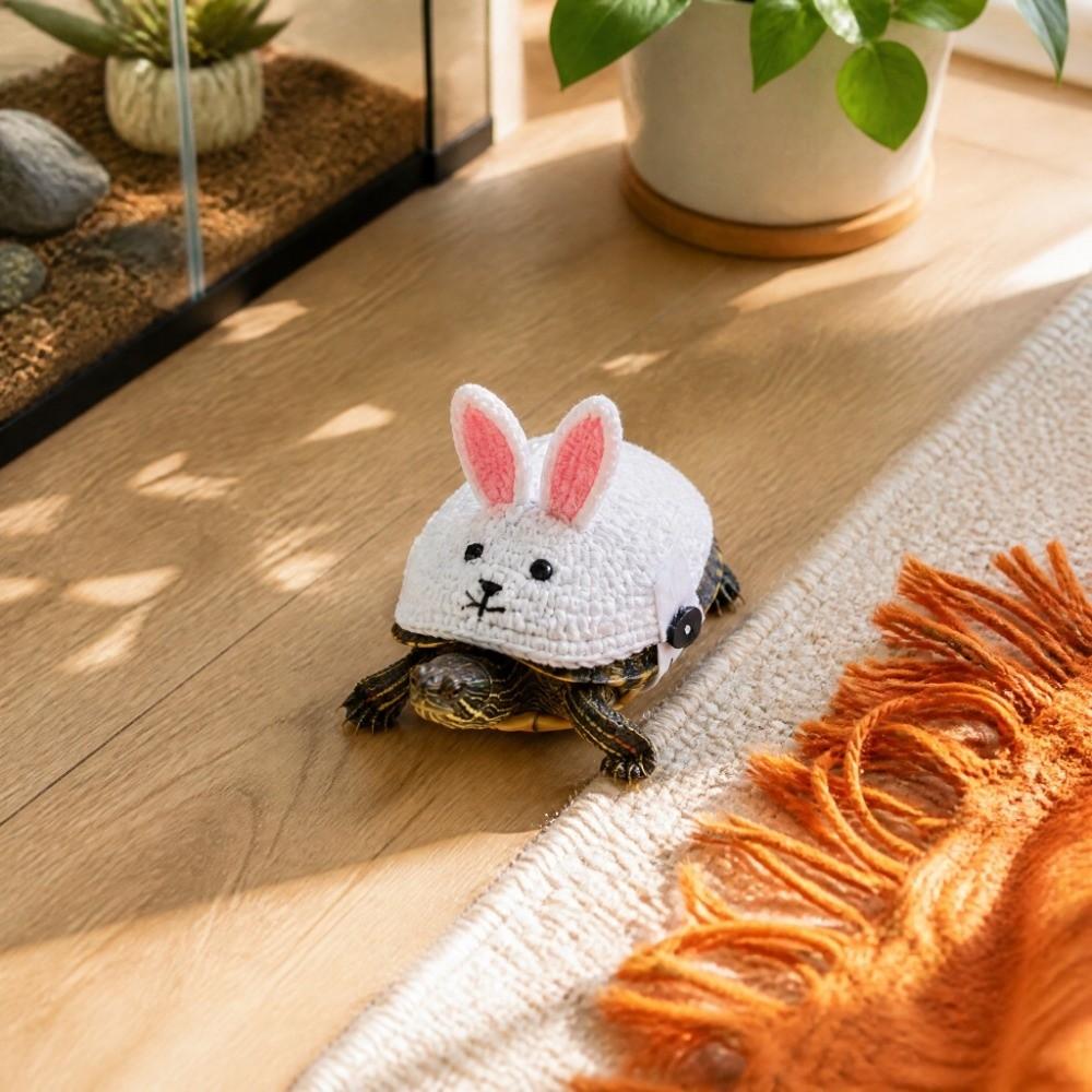 cartoon Knitted Turtle Clothes Lightweight Tortoise Accessory Brazilian Turtles