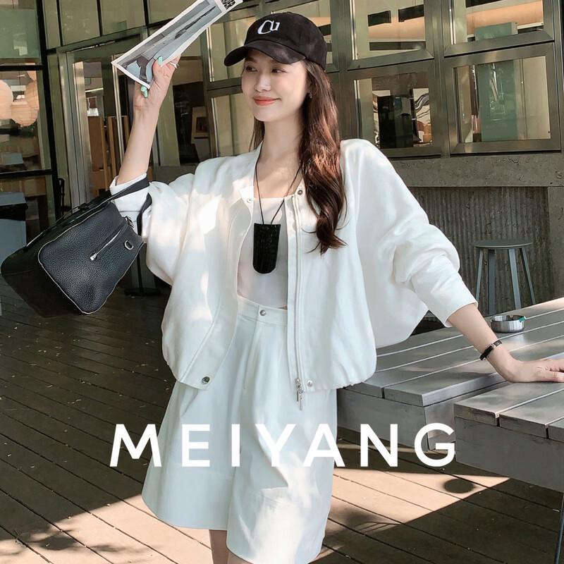 Meiyang Tencel Linen Blend Long Sleeve Jacket S