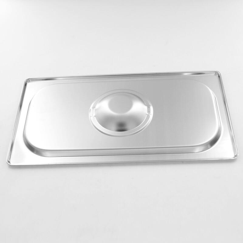 Xinji Gaoge Stainless Steel GN Food Pans & Lids - Pack of 5