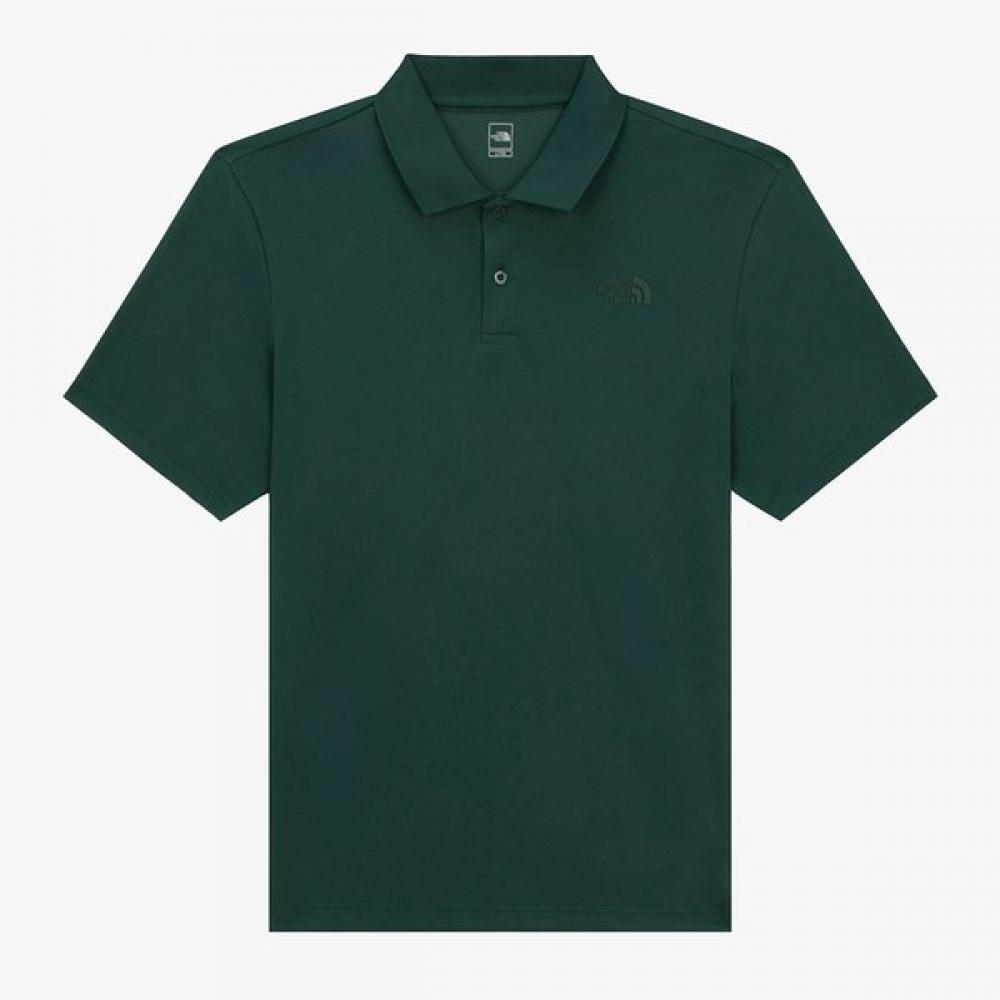 

The North Face Men S freSh Ex Short Sleeve Polo Pine PINE/110