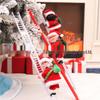 Electric Santa Claus Climbing Ladder with Beads - Christmas Decoration and Children's Gift