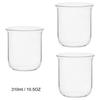 Ins Style Glass Cup 310ML 10.5OZ Heat-resistant Thickened Drinkware Transparent Tea Juice Milk Coffee Mug Home Water Glasses Mug