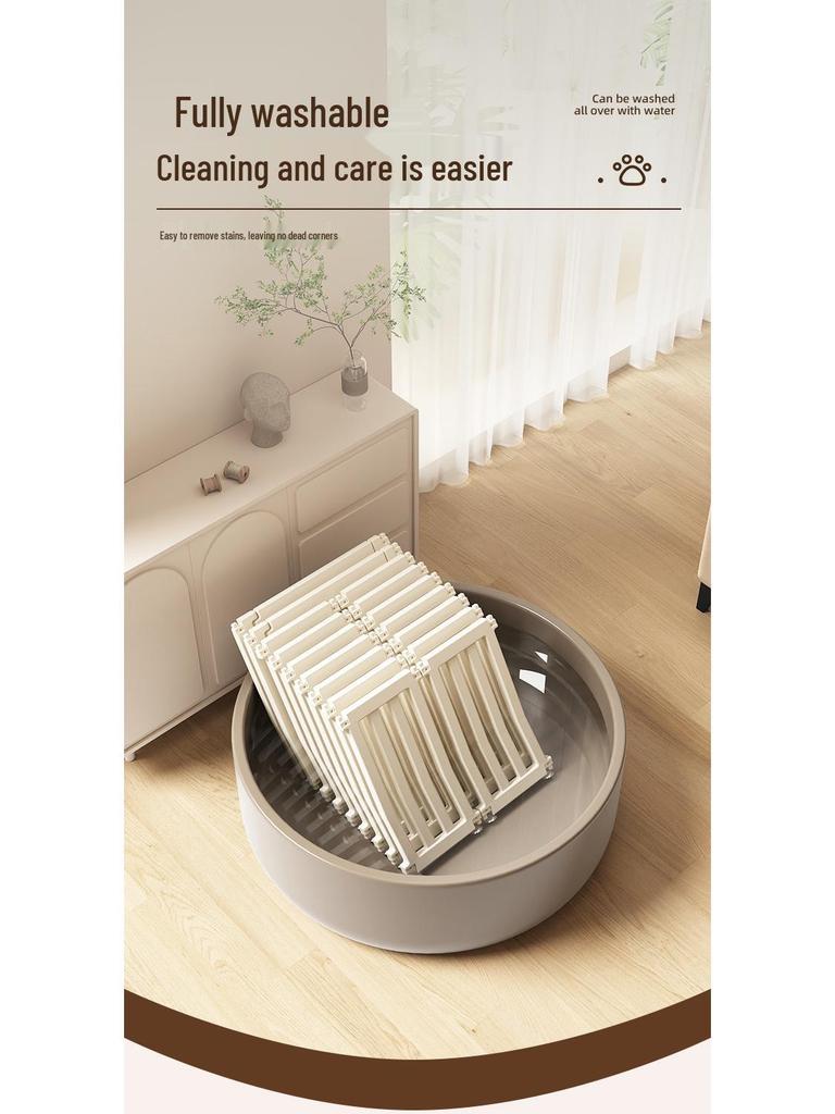 Indoor Dog Safety Barrier - Pet Fence & Anti-Escape Cage for Small Dogs