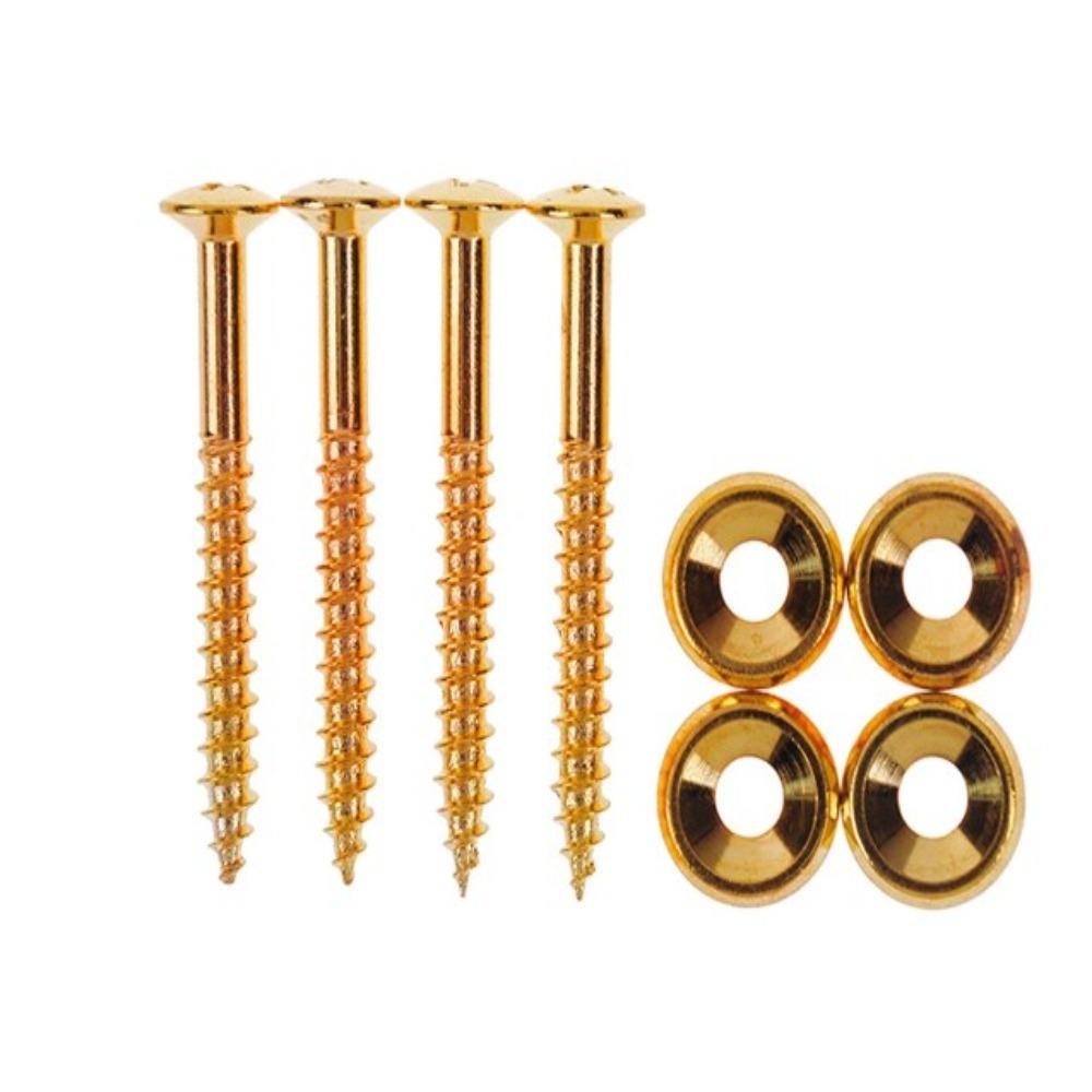 Stahl Basshalsbuchsenschrauben Korrosionsschutz Elektrisches Zubehör Buchse und Bolzen Verschleißfest Elektrische Gitarrenschrauben