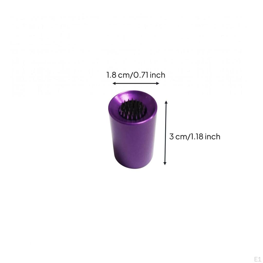 Leather Cue Tip Repair Tool Improves Chalk Adhesion Scuffer Aerator FinePointed Points