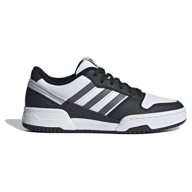 Adidas Team Court 2.0 Str Core Black Grey Five Cloud White Sneakers IF1197