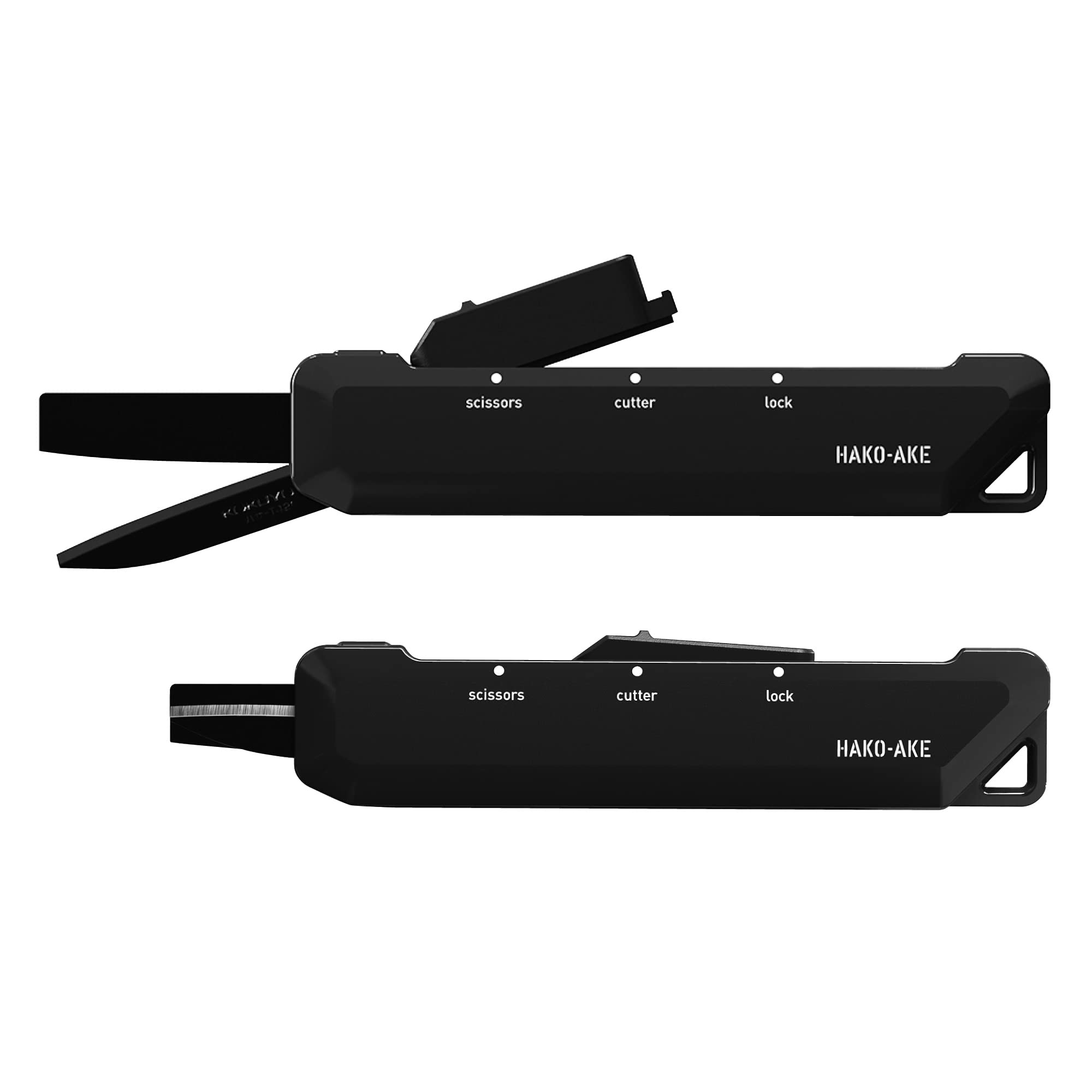 

KOKUYO Hakoake Титаново-черный AM-Hasa-T420D Двусторонние ножницы, Лезвие,