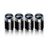 Carbon Fiber Car Wheel Tire Valve Cap Tyre Rim Stem Cover Accessories For Ford Ranger S-Max Focus Galaxy Mondeo Transit Tourneo