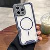 Space Magnetic iPhone 16 Pro Max Case - Transparent Protective Cover for Apple 15 Air