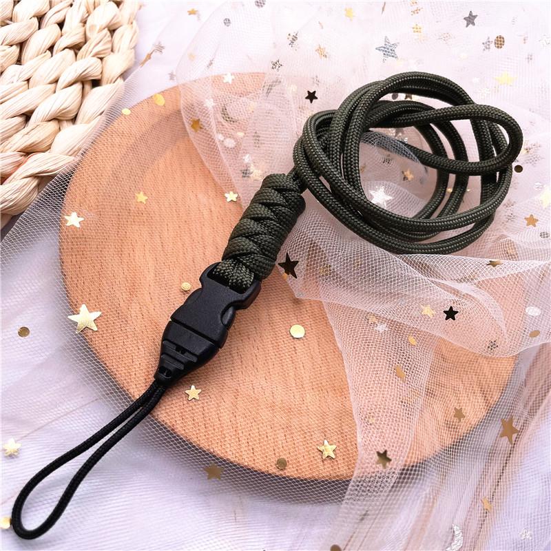New Fashion Pendant Lanyards Necklace Keychain Phone Strap For Phone USB Holder Charms Keyring Buckle Rope Anti-slip Cord