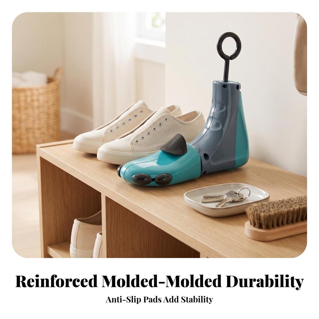 Shoe Stretcher Adjustable with Handle Ergonomic for Sneakers