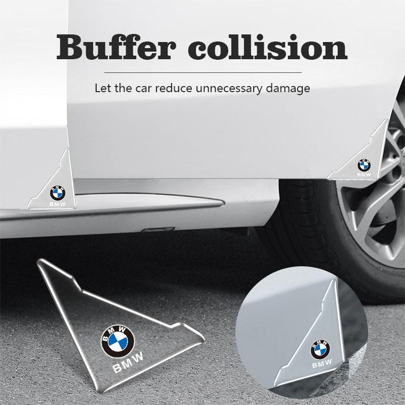 4Pcs Car Door Corner Cover Anti-Scratch Protection Sticker For BMW Performance F25 F26 F15 F16 E90 E91 E92 E60 E84 G22 G32 F13 WS4
