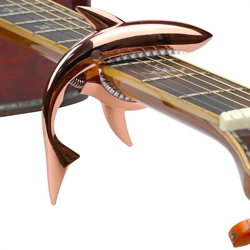 Guitar Capo Classic Electric Guitar Capo Premium Grade Zinc Alloy Quick Change Clip Bass Bridge Guitar Auto Accessories