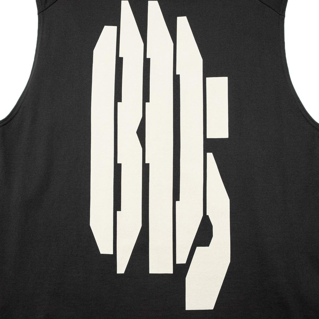 LiNing Loose Breathable Round Neck Comfortable Sleeveless Sports Vest Men Tops Obsidian-Gray AVSU443-3