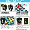 Bounce Ball Party Game Table Jumping Ball Toys, Connect Board Family Party Games