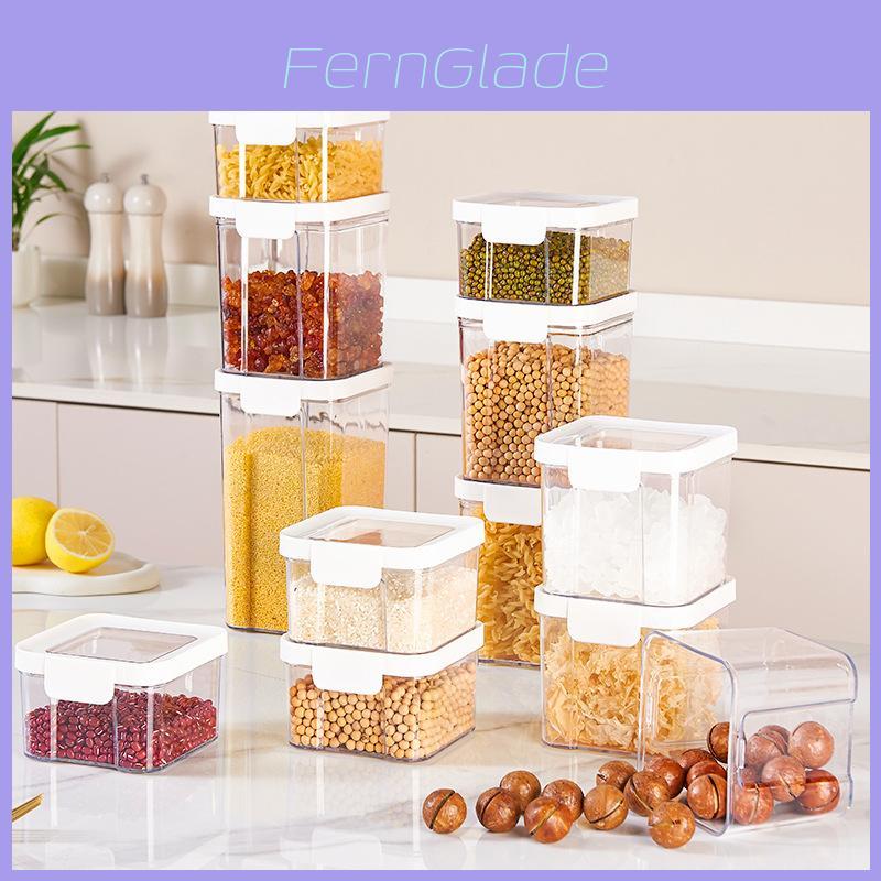 Kitchen Sealing Storage Container With Transparent Pet Material For Food Organization And Freshness