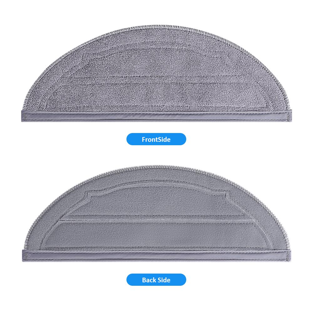 Reusable Mop Pads for Roborock Q10 S5/Q10 S5+ /Q10 VF /Q10 VF+/Q10V /Q10V+ /S8 Pro /S8 Pro+ Washable Mop Cloth Replacement Parts