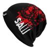 Custom S-Sawes Beanie Cap Unisex Winter Warm Bonnet Femme Knitting Hats Street Outdoor Horror Film Skullies Beanies Caps
