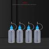 1pc 20-120ml Refillable Dropper Bottles, PE Plastic with Precision Needle Tip, Squeezable Applicator for Oils & Chemicals