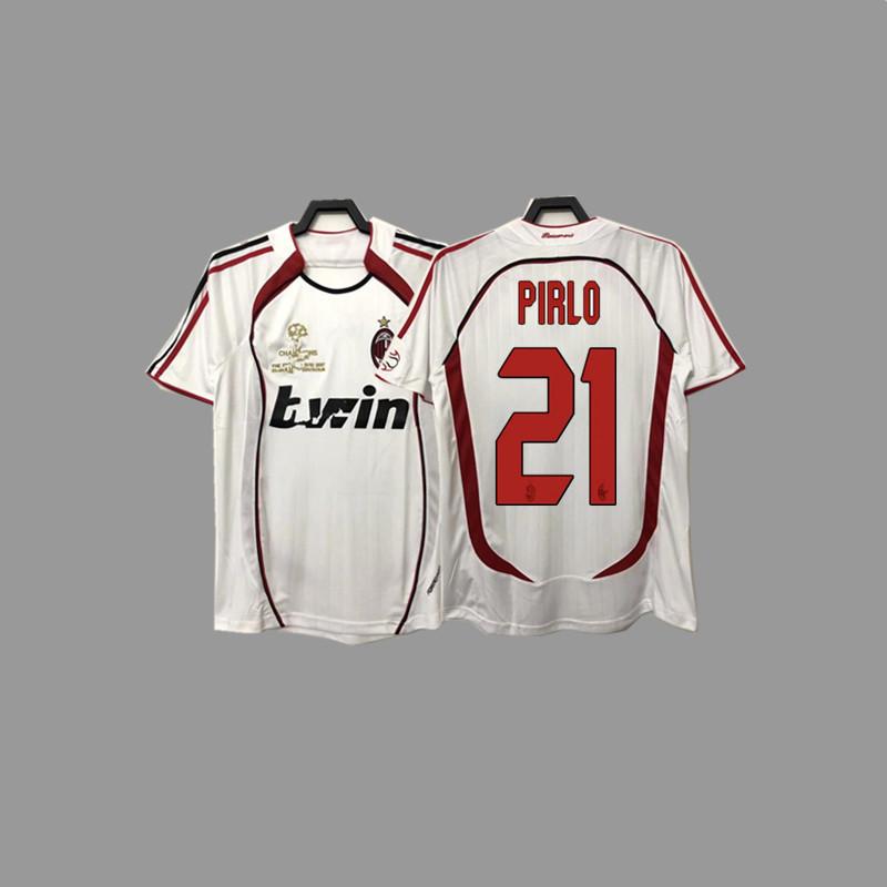 Tricou de fotbal vintage AC Kaka Maldini Ronaldo Ronaldinho tricou tricou de joc antrenament