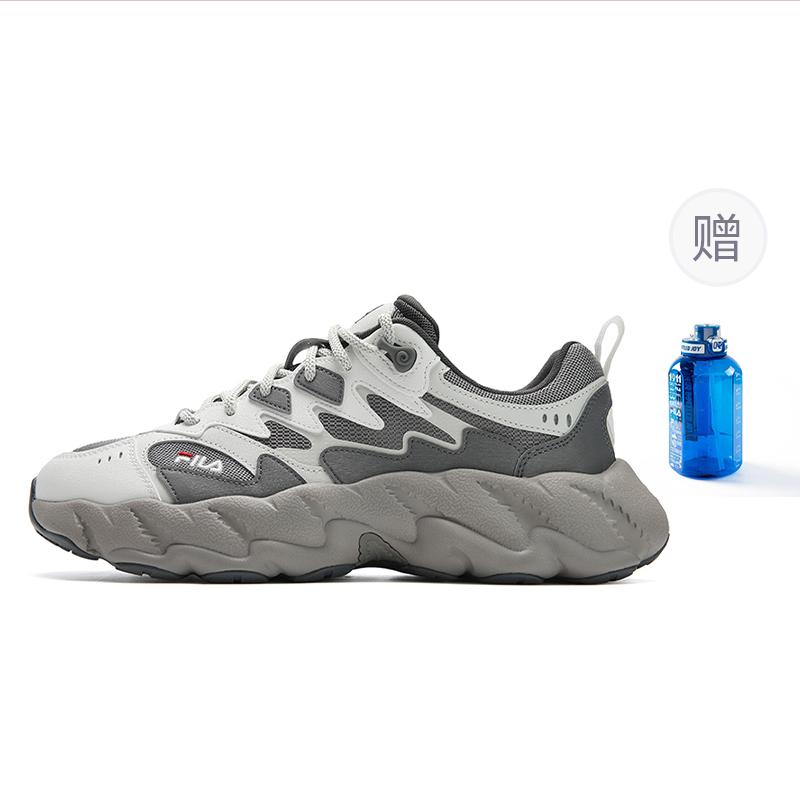 FILA FERN 2 Abrasion Resistant, Breathable, Lightweight Low top Casual Shoes Men's Gray White F12M541135FEC