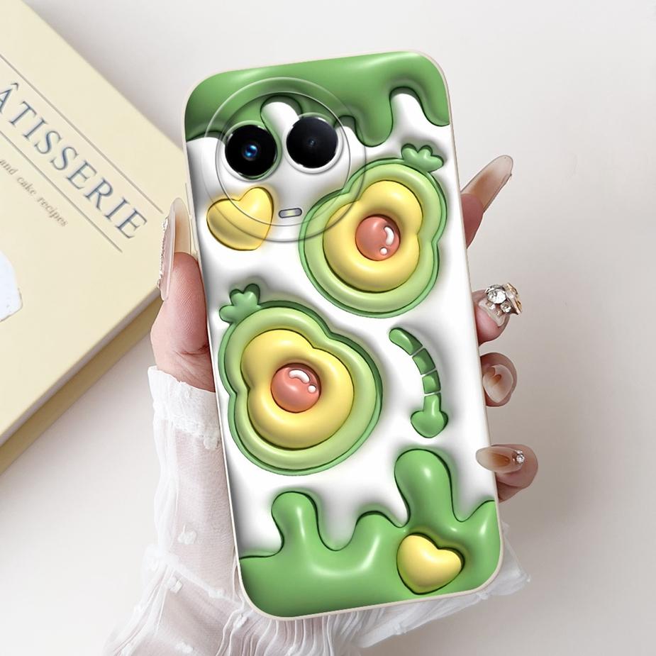 For Realme 11 5G Case RMX3780 Stylish Candy Painted Cover Shockproof Phone Case For Realme 11X Realme11 5G Soft TPU Fundas Coque