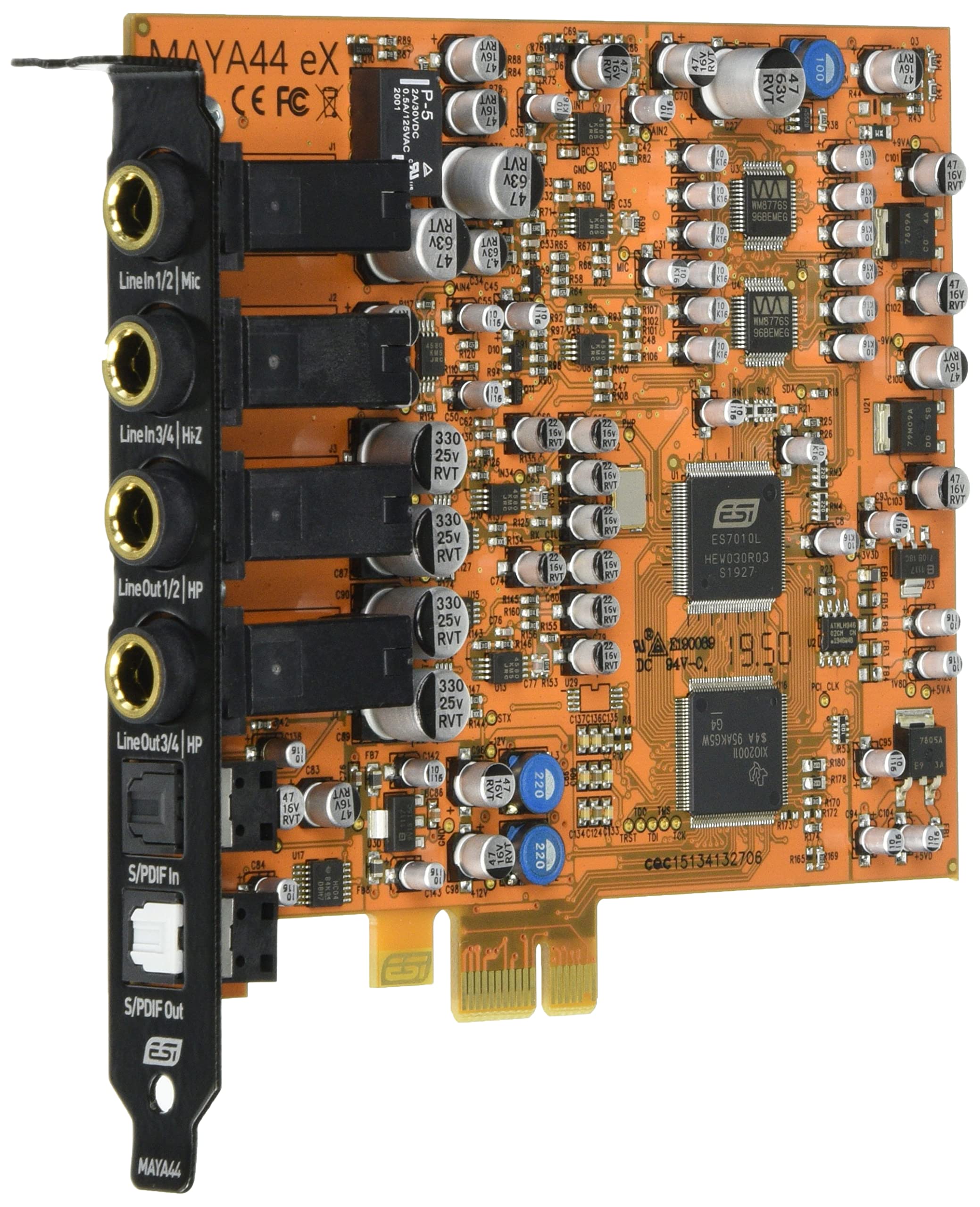 

ESI MAYA44 eX audio [інтерфейс PCIe]