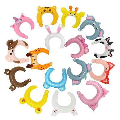 20 szt. uroczych opasek na głowę balon foliowy balon zwierzęcy zabawki dla dzieci dekoracja na imprezę