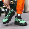 Non-slip rubber soled board shoes men style personality men's shoes outdoor sports casual shoes students low top fashion shoes