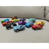 12pcs Disney Pixar Cars Back Force Lightning Mcqueen Jackson 6cm Storm Mater Model Car Accompanying Toys Kids Birthday Gifts