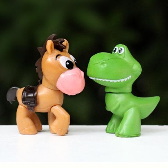 8 Pcs Miniature Figures, Anime Theme Tiny Movie Character Figurines, Collectible Toy for Fans, Kids, Collectors