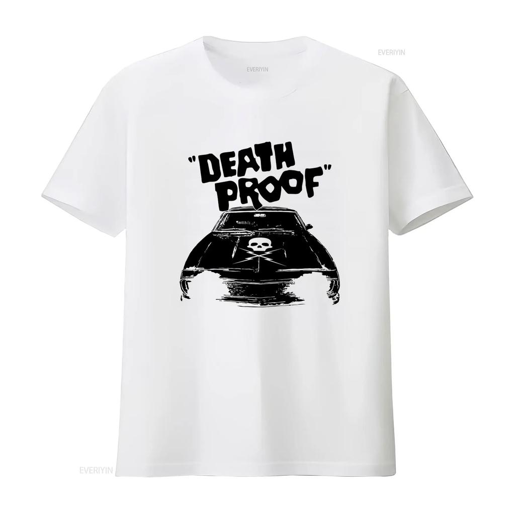 Death Proof Movie Poster Vintage Style Mens T Shirt Natural Color Available In Size 5XL Vintage Washed Slightly Comfortable