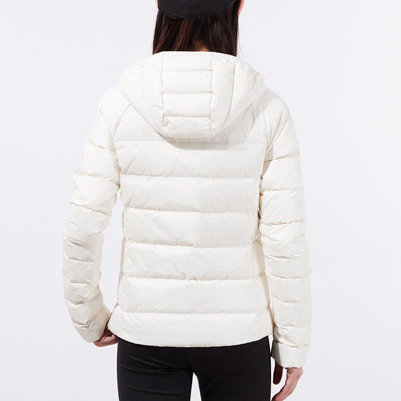 Puma Logo Print Warm Comfortable Breathable Down Jacket Women outerwear Ivory 846298-73