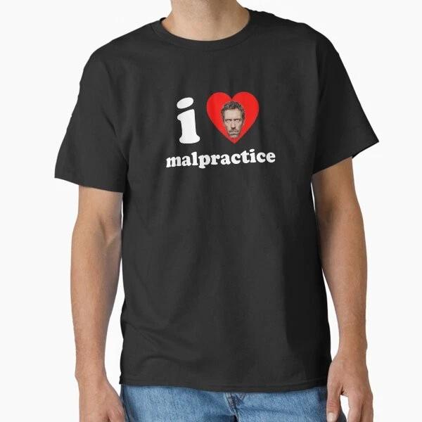 I Heart Malpractice Classic Tshirt Made In Usaaus Tshirt S2xl S