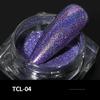 Rainbow  Lase Powder Nail Glitter Chrome Pigments Decoratio