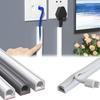 1pc 1m/39.37in Wire Slot Wire Organizer Cable Cover Extension Wiring Duct Protector Cord Protector Floor Cord Cover Power Cable