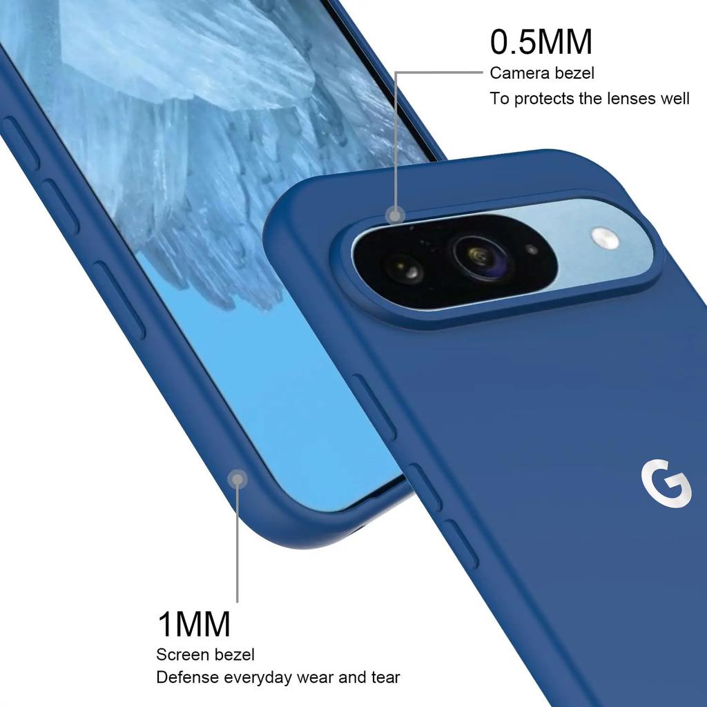 Globalny Hit Sprzedaży Przyjazne dla Skóry Miękkie Silikonowe Etui Ochronne przed Upadkiem do Google Pixel 10 Pro XL 9 8 7 9A 8A 7A Cienkie Pokrowiec Ochronny