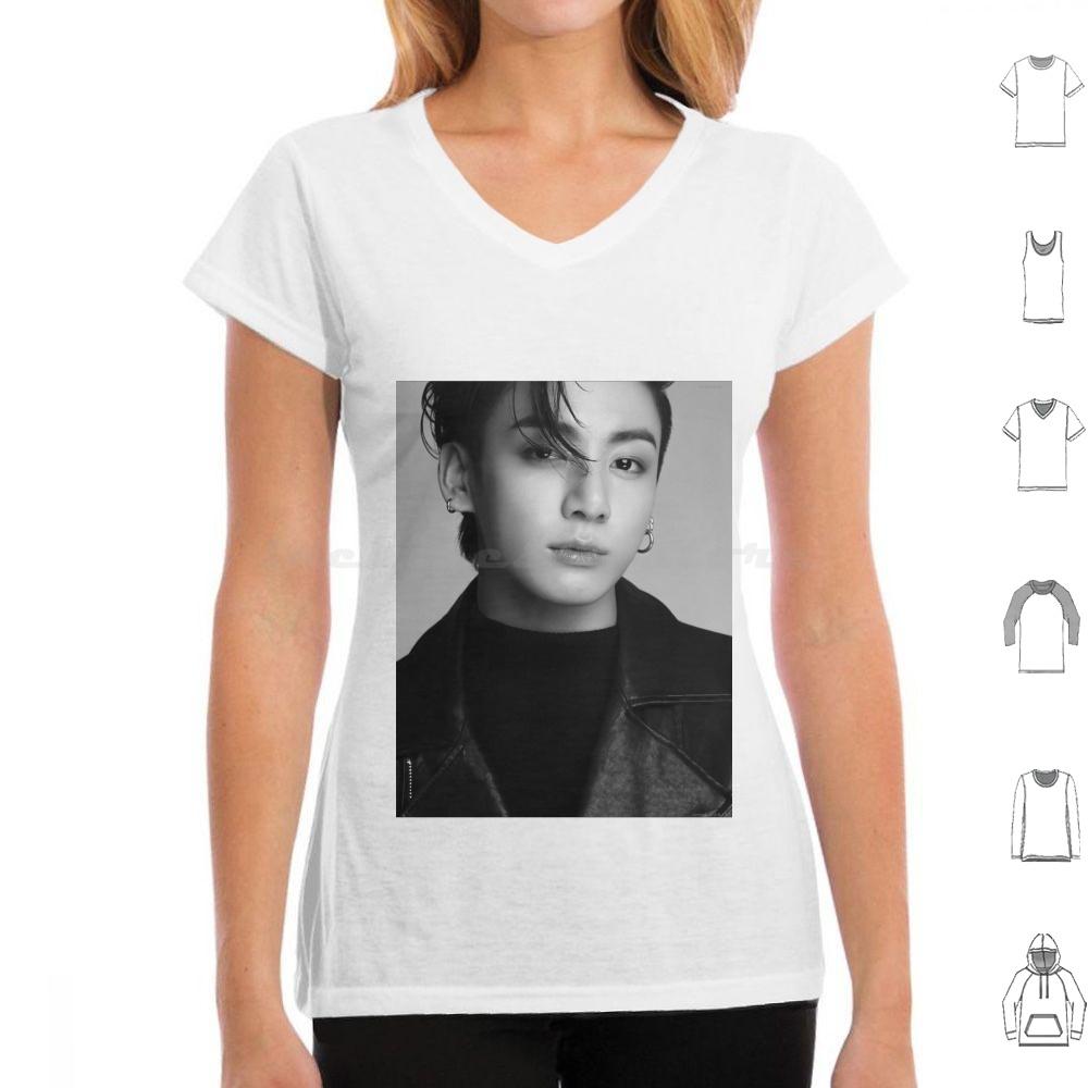 Jungkook T-Shirt Große Größe 100% Baumwolle Jungkook Suga Ästhetik Suga Namjoon Rm V Taehyung V Joonie Hobi Hoseok Jimin Jin