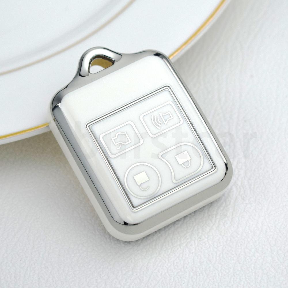 

3/4 Buttons TPU Shell Fob Key Fob Case Cover For Ford Focus Ranger Explorer Freestye F150 F250 E150 Econoline Lincoln Mercury