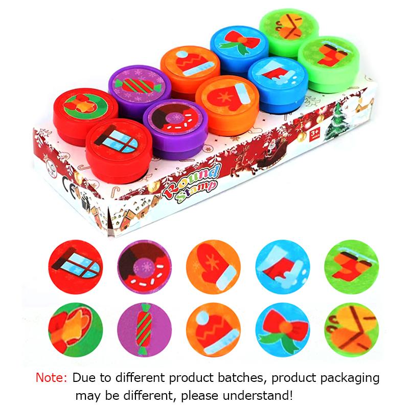 

10 шт./кор. скрапбукинг DIY Декор Рождество Новый День Рождения Подарок для Детей