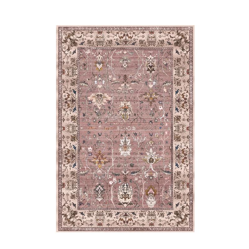 European Vintage Carpet Non-slip Ethnic Rugs for Living Room Bedroom Large Area Lounge Rug Home Decoration