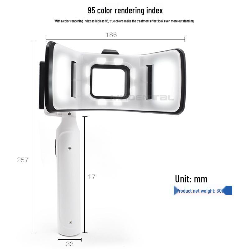 Portable LED Intraoral Photography Fill Light for Dental Use
