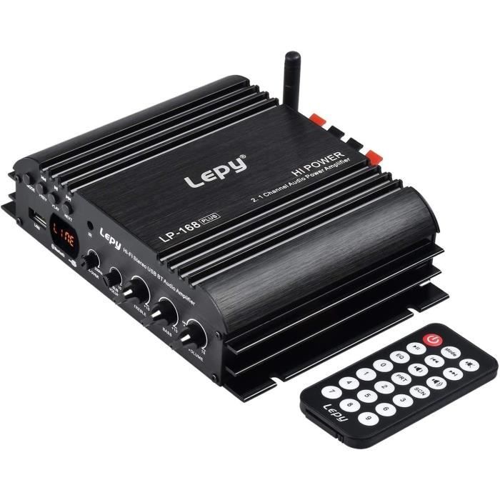 Amplificateur De Voiture - DollaTek - LEPY LP-168 Plus - Bluetooth 2.1 - 2x 45W - 1x 68W