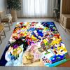 Retro S-Sonic Cartoon Games Living Room Non-Slip Area Rug Soft Carpet for Bedroom Kids Playroom Sofa,Home Decor Doormat Gift