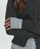Isibchilwai Wool Round Neck Knit Cardigan (Charcoal)