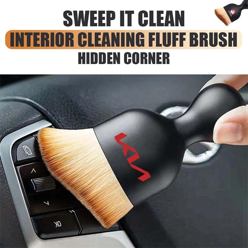Car Interior Cleaning Soft Brush Dust Remover Car Accessories For Kia Rio Sportage R K3 K4 K5 Ceed Sorento Cerato Soul