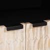 Sideboard with Door White Washed Surface 60 x 33 x 75 cm