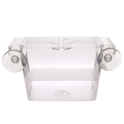Creative Acrylic Fish Tank Breeding Incubator Aquarium Breeder Isolation Box Grow Seedling Reproduction Holder Fish Fry Aquarium