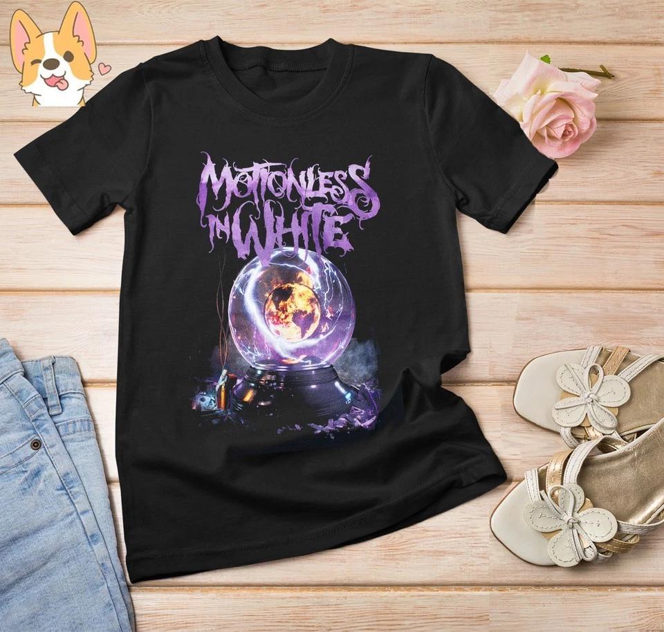 Purple Glass Motionless In White Shirt Black Men All Size Shirt Gift Fans E106 S