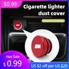 2025 Hot For BMW Metal Cigarette Lighter Button Cap Dustproof Cover Socket For BMW E46 E93 F10 F20 F30 F40 F15 F25 F26 F31 F49 F
